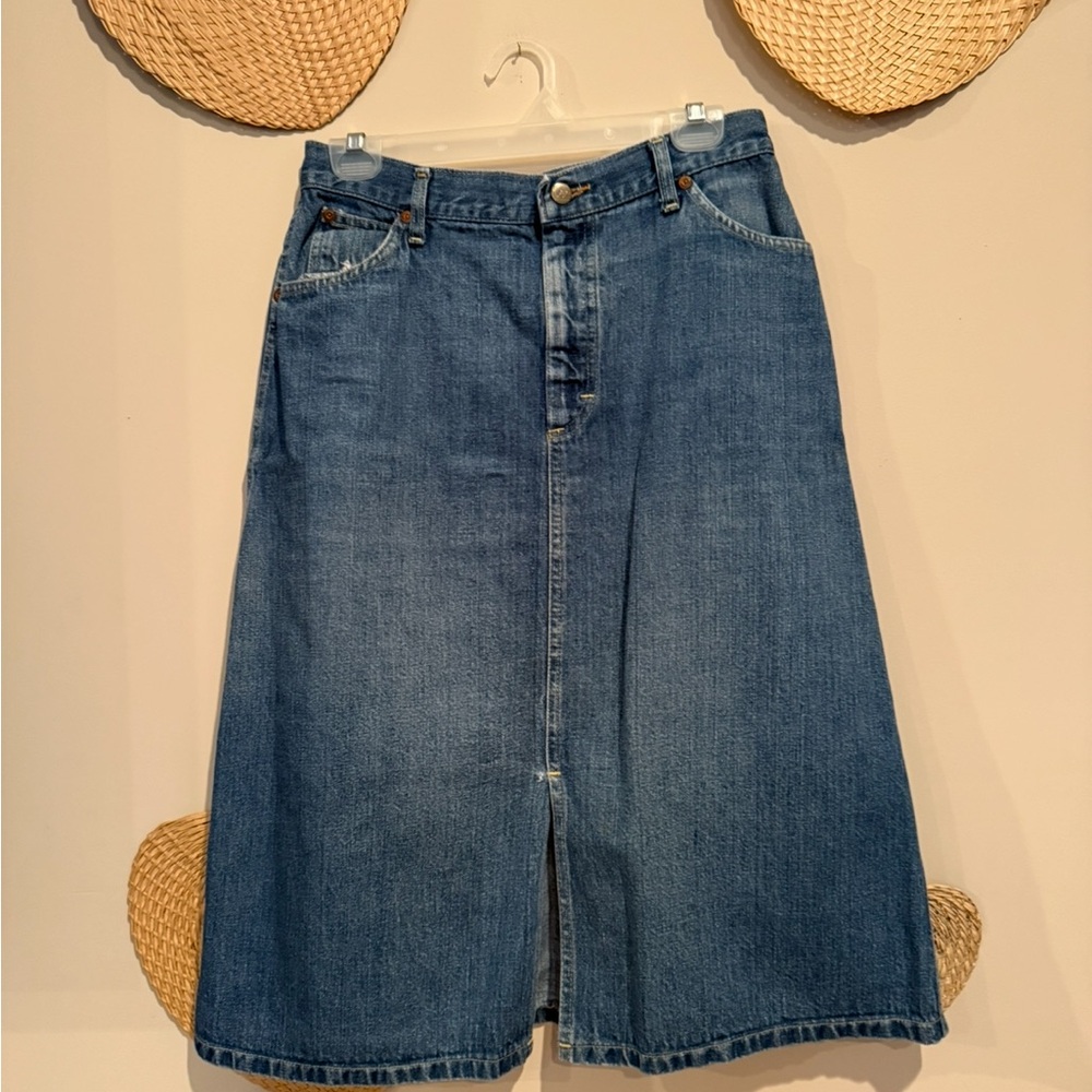 Lee Blue Denim Skirt